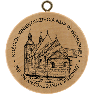No. 886 - Kościół Wniebowzięcia NMP w Wierzbnej